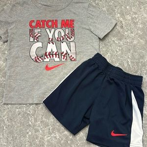 2T Nike Shirt and Short Set